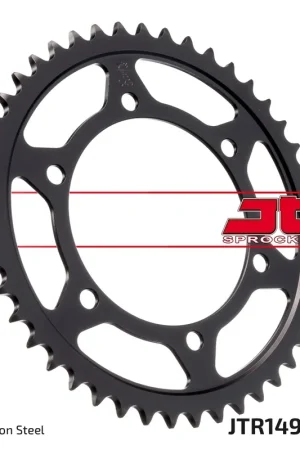 Luxe JT SPROCKETS - REAR STEEL 45T, 520 - Sprockets - Geschikt voor diverse Kawasaki modellen
